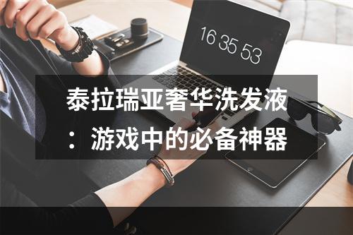 泰拉瑞亚奢华洗发液：游戏中的必备神器