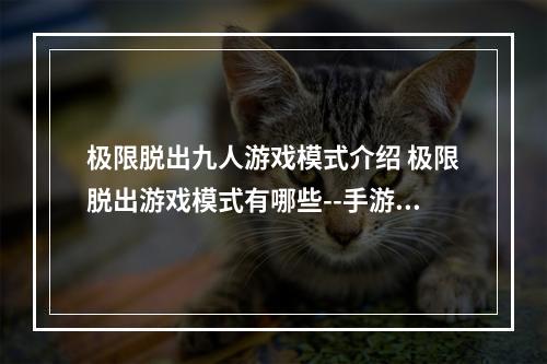 极限脱出九人游戏模式介绍 极限脱出游戏模式有哪些--手游攻略网