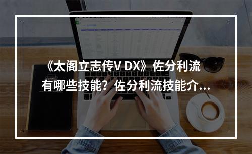 《太阁立志传V DX》佐分利流有哪些技能？佐分利流技能介绍