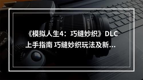 《模拟人生4：巧缝妙织》DLC上手指南 巧缝妙织玩法及新增物品一览