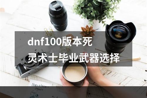 dnf100版本死灵术士毕业武器选择