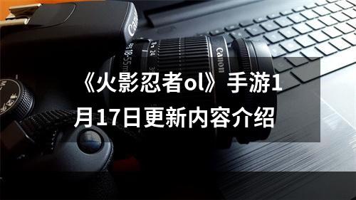 《火影忍者ol》手游1月17日更新内容介绍