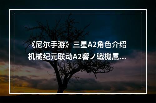 《尼尔手游》三星A2角色介绍 机械纪元联动A2響ノ戦機属性技能一览