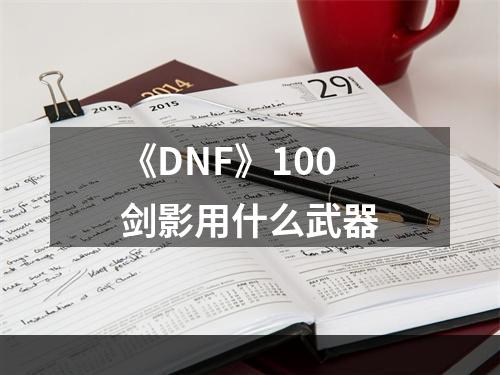 《DNF》100剑影用什么武器