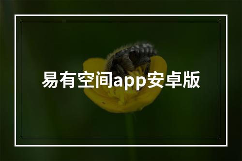 易有空间app安卓版