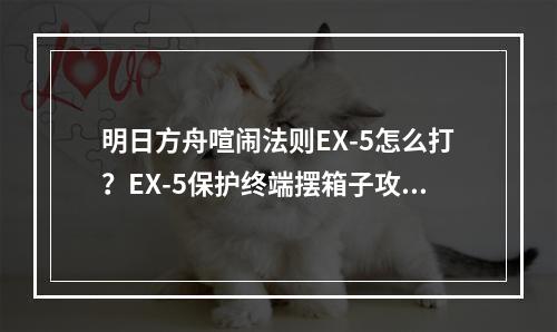 明日方舟喧闹法则EX-5怎么打？EX-5保护终端摆箱子攻略[视频][多图]