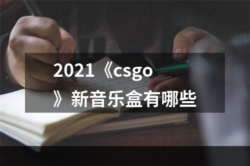 2021《csgo》新音乐盒有哪些