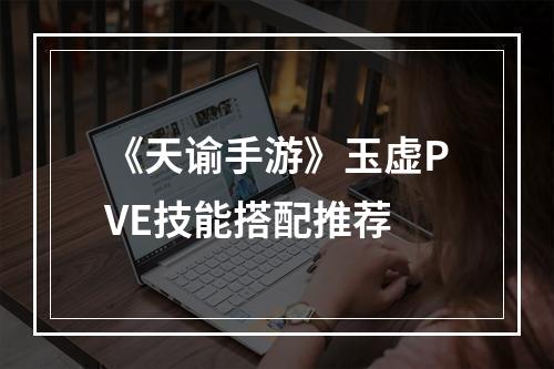 《天谕手游》玉虚PVE技能搭配推荐