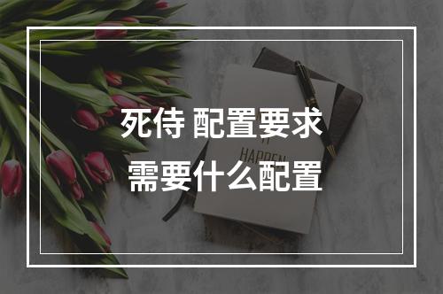 死侍 配置要求 需要什么配置