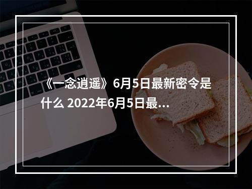 《一念逍遥》6月5日最新密令是什么 2022年6月5日最新密令