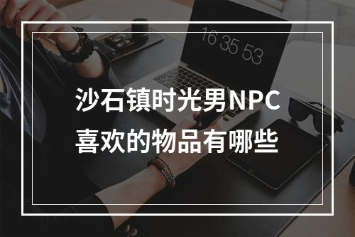 沙石镇时光男NPC喜欢的物品有哪些