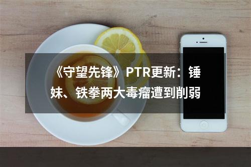 《守望先锋》PTR更新：锤妹、铁拳两大毒瘤遭到削弱