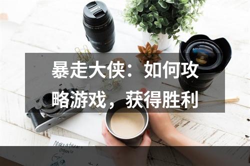 暴走大侠：如何攻略游戏，获得胜利