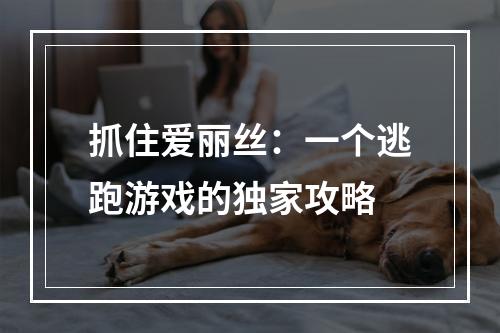 抓住爱丽丝：一个逃跑游戏的独家攻略