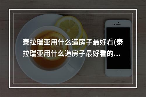 泰拉瑞亚用什么造房子最好看(泰拉瑞亚用什么造房子最好看的)