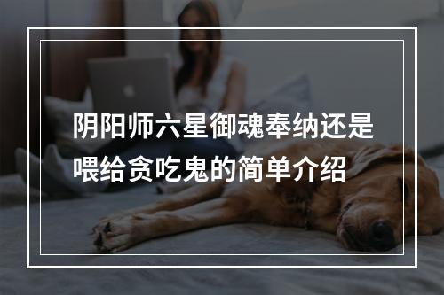 阴阳师六星御魂奉纳还是喂给贪吃鬼的简单介绍