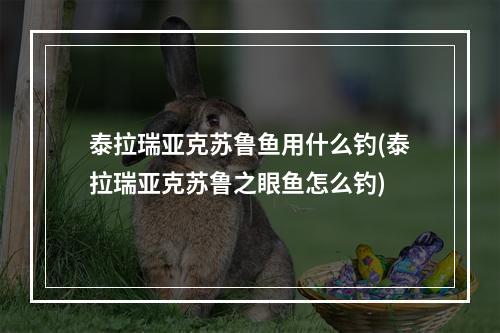 泰拉瑞亚克苏鲁鱼用什么钓(泰拉瑞亚克苏鲁之眼鱼怎么钓)