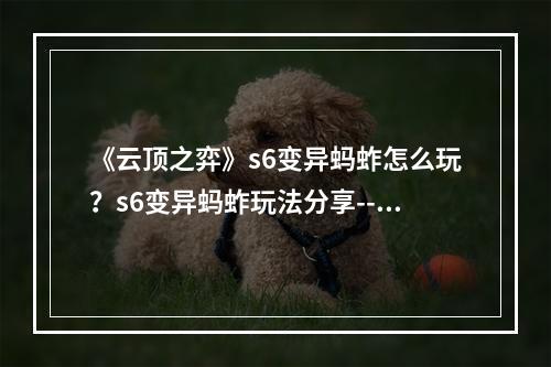 《云顶之弈》s6变异蚂蚱怎么玩？s6变异蚂蚱玩法分享--手游攻略网