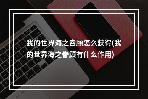 我的世界海之眷顾怎么获得(我的世界海之眷顾有什么作用)