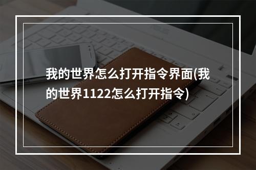 我的世界怎么打开指令界面(我的世界1122怎么打开指令)