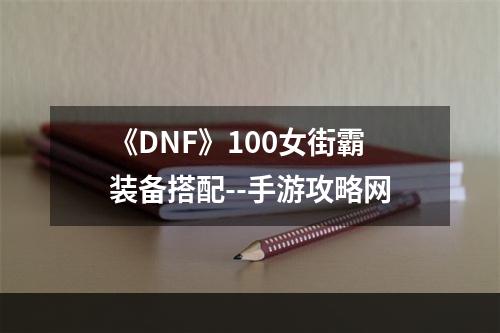 《DNF》100女街霸装备搭配--手游攻略网