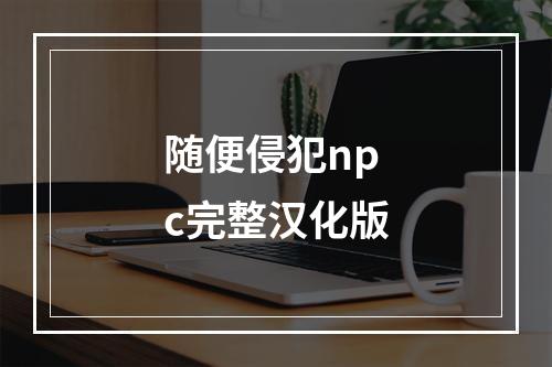 随便侵犯npc完整汉化版