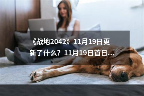 《战地2042》11月19日更新了什么？11月19日首日补丁内容介绍