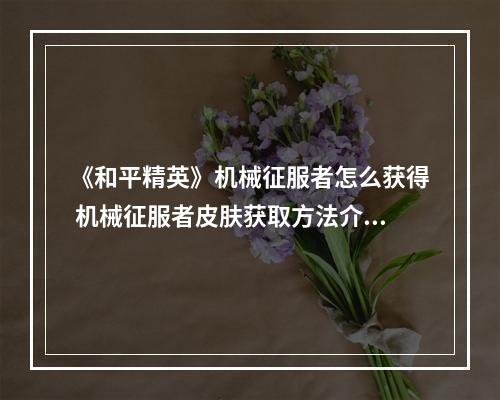 《和平精英》机械征服者怎么获得 机械征服者皮肤获取方法介绍