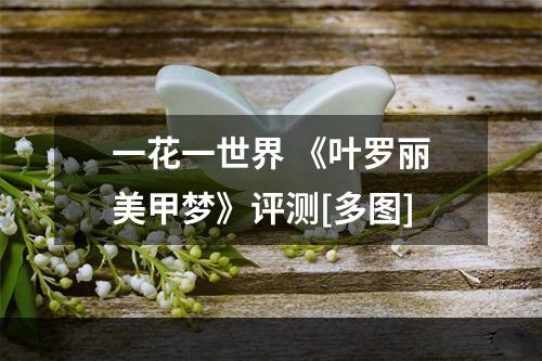 一花一世界 《叶罗丽美甲梦》评测[多图]