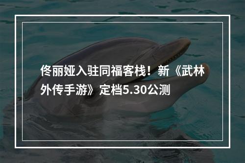 佟丽娅入驻同福客栈！新《武林外传手游》定档5.30公测