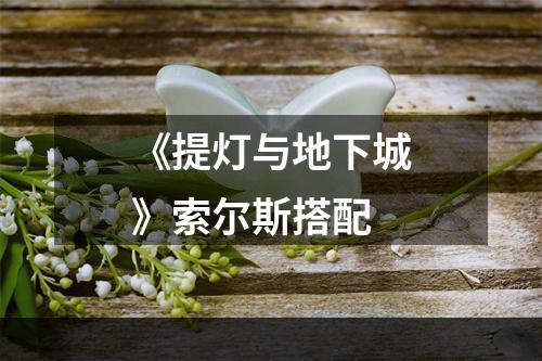 《提灯与地下城》索尔斯搭配