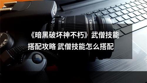 《暗黑破坏神不朽》武僧技能搭配攻略 武僧技能怎么搭配