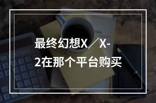 最终幻想X／X-2在那个平台购买