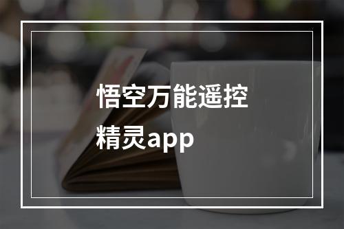 悟空万能遥控精灵app