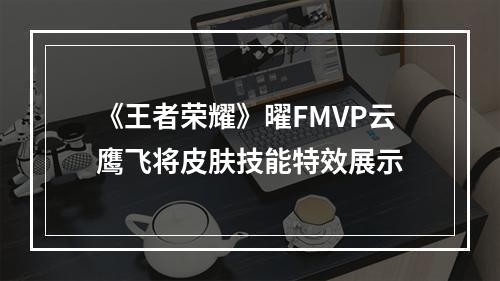 《王者荣耀》曜FMVP云鹰飞将皮肤技能特效展示