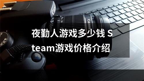 夜勤人游戏多少钱 Steam游戏价格介绍