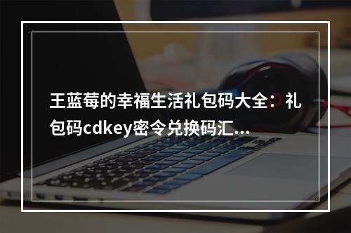 王蓝莓的幸福生活礼包码大全：礼包码cdkey密令兑换码汇总[多图]