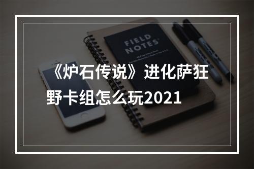 《炉石传说》进化萨狂野卡组怎么玩2021