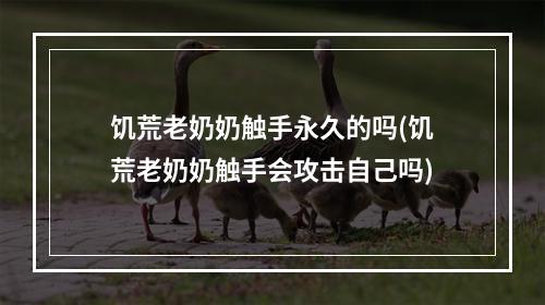 饥荒老奶奶触手永久的吗(饥荒老奶奶触手会攻击自己吗)