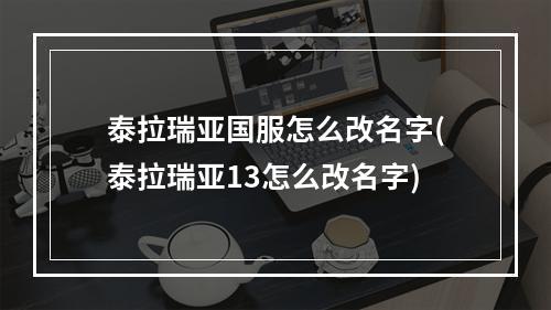 泰拉瑞亚国服怎么改名字(泰拉瑞亚13怎么改名字)