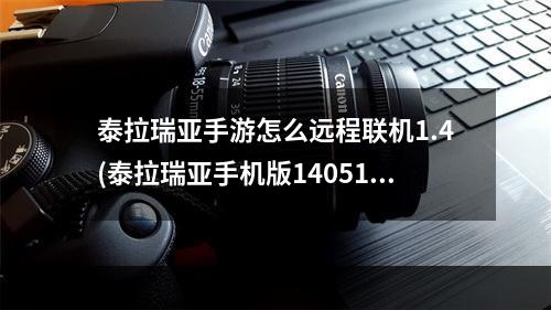 泰拉瑞亚手游怎么远程联机1.4(泰拉瑞亚手机版14051怎么远程联机)