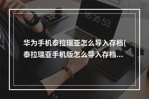 华为手机泰拉瑞亚怎么导入存档(泰拉瑞亚手机版怎么导入存档13)