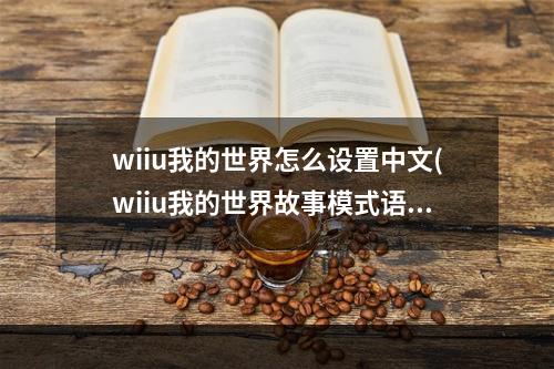 wiiu我的世界怎么设置中文(wiiu我的世界故事模式语言设置)