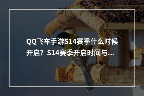 QQ飞车手游S14赛季什么时候开启？S14赛季开启时间与全新内容一览[视频][多图]--游戏攻略网