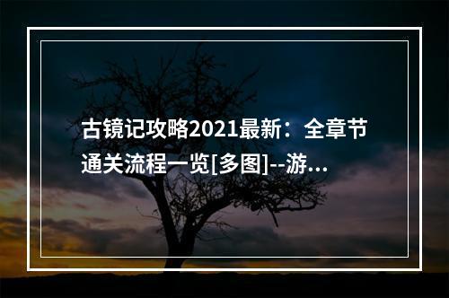 古镜记攻略2021最新：全章节通关流程一览[多图]--游戏攻略网