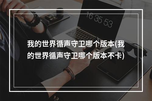 我的世界循声守卫哪个版本(我的世界循声守卫哪个版本不卡)