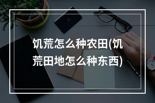 饥荒怎么种农田(饥荒田地怎么种东西)