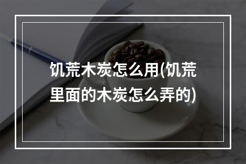 饥荒木炭怎么用(饥荒里面的木炭怎么弄的)