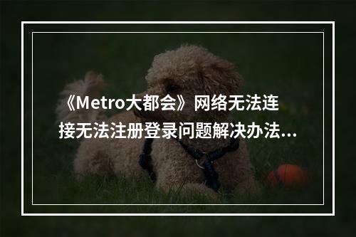 《Metro大都会》网络无法连接无法注册登录问题解决办法--游戏攻略网