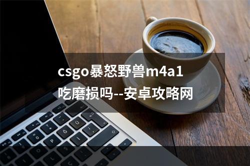 csgo暴怒野兽m4a1吃磨损吗--安卓攻略网